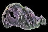 Sparkly, Botryoidal Purple/Green Grape Agate - Indonesia #132999-1